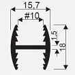 SEVROLL ŁĄCZNIK H10 CZARNY POŁYSK 3 MB - 2