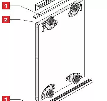 SEVROLL OKUCIE MICRA V ZESTAW 1-SKRZYDŁO