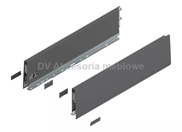 MERIVO bok K ANTRACYT 400    SET 470K4002S P+L