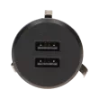 GNIAZDO ORNO 1368/B ŁADOWARKA 2XUSB CZARNA - 3