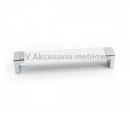 UCHWYT C-4409-192 BIAŁY/CHROM NOMET