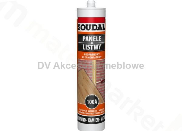 KLEJ MONTAŻOWY NEOPRENOWY 100A 280ML SOUDAL 