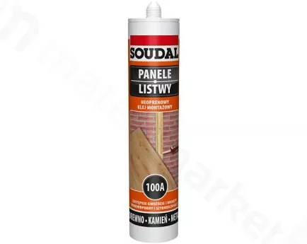 KLEJ MONTAŻOWY NEOPRENOWY 100A 280ML SOUDAL 