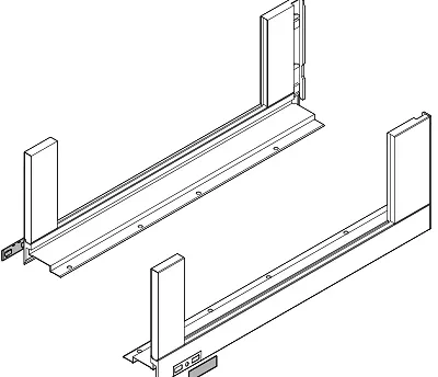 LEGR. BOX BOKI BIAŁE  C 500 780C5002S  FREE L+P