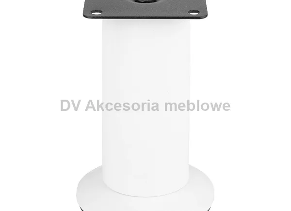 NÓŻKA FS001, 100Rmm, biała połysk 