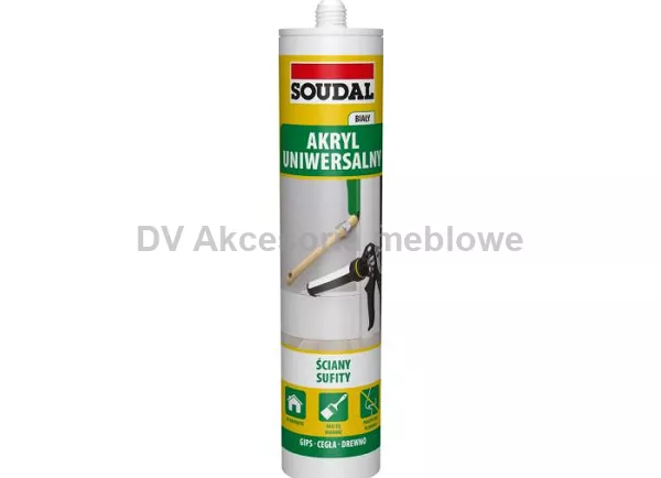 SILIKON AKRYL BIAŁY 280ML