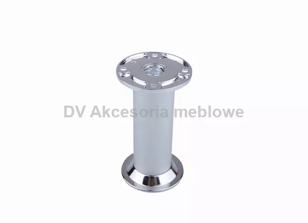 NÓŻKA FA007, 100Rmm, chrom matowy/chrom połysk 