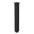 NOGA 710 KWADRAT 60*60/710 Fe czarna struktura - 2