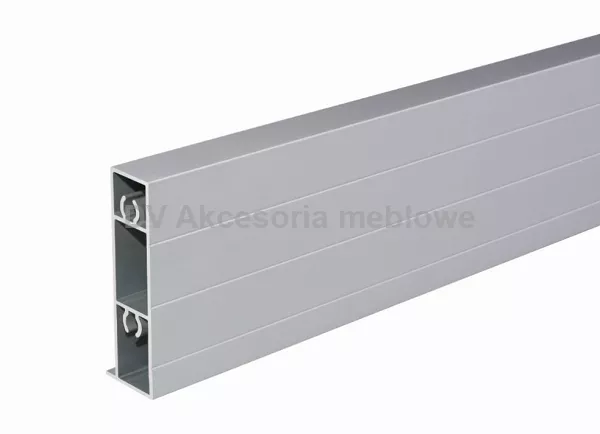 SEVROLL OKUCIE EDEN listwa pozioma 3m srebrny