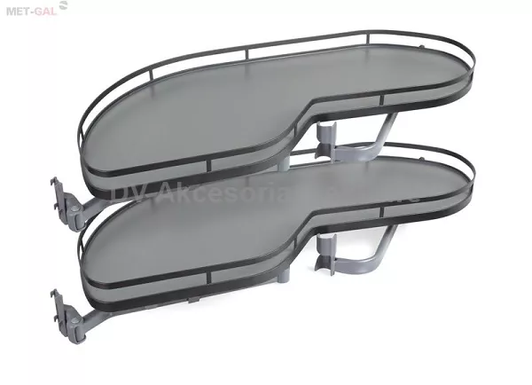 CORNER NERKA 500 LEWY antracyt SUPLIMO WB-425