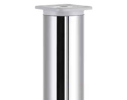 NÓŻKA fi40 CHROM H-100 DN-036 G2/P3 METAL