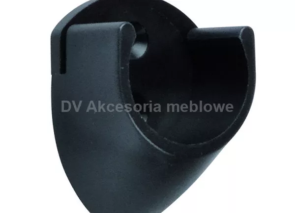 ROZETA RURY 25 CZARNY PLASTIK