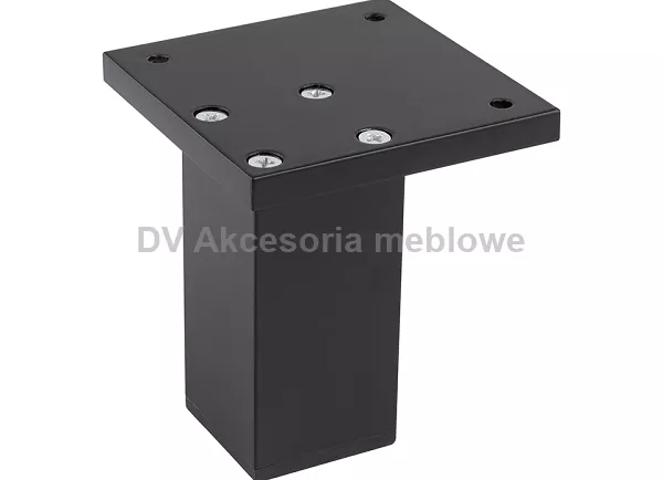 NÓŻKA NA972 CZARNA H 100 FA006 BEZ REG MOC.KWAD