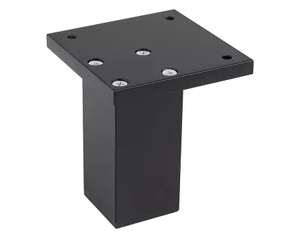 NÓŻKA NA972 CZARNA H 100 FA006 BEZ REG MOC.KWAD