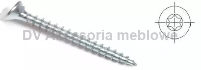 WKRĘT 3,5*30 T15 Strong  T15 oc.biały 1000 szt