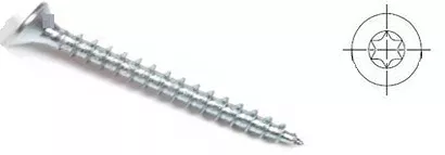 WKRĘT 3,5*30 T15 Strong  T15 oc.biały 1000 szt