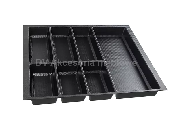 Wkład na sztućce 50/50 CZARNY KRISTALL 422*474 