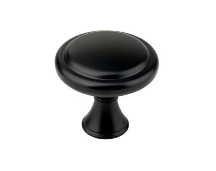 gałka Turia / Artesi czarny matowy + wkręt Tulip