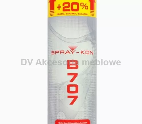 KLEJ SPRAY-KON 600 B707