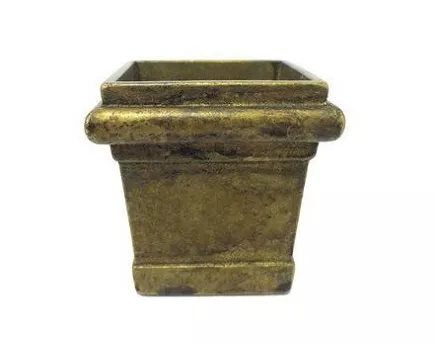 NÓŻKA ZŁOTO WYKOŃCZENIE NOGI 44X40>35 MOSIĄDZ