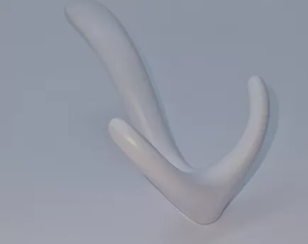 WIESZAK DW-01 biały mat duży