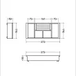 STRONG G -organizer na biżuterię, 4 przedział L400 - 2